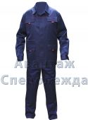 Костюм рабочий летний МАСТЕР (куртка-полукомбинезон) ткань Гретта
