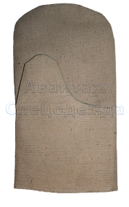 Рукавицы хб аппретированная двунитка пл. 220