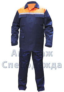 Костюм рабочий летний МАСТЕР (куртка-брюки) ткань смесовая СТ